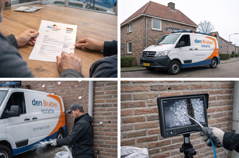 Offerte tot plaatsing spouwmuurisoliate dordrecht